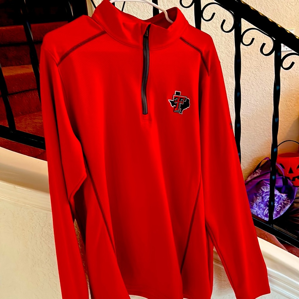 Under Armour  Men’s 1/4 zip Texas Tech